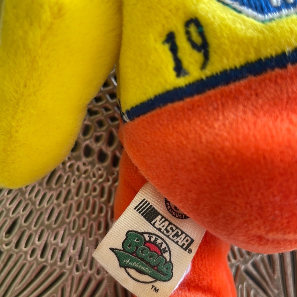 1997 Nascar Ricky Rudd Team Speed Bears, Authentic Beanie Bear with tags - Picture 8 of 8